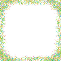 Green spot blurred pattern frame background and textures with colorful abstract art creations. Colorful HD texture for  flyer poster backdrop. Social media template design