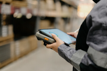 worker working in warehouse