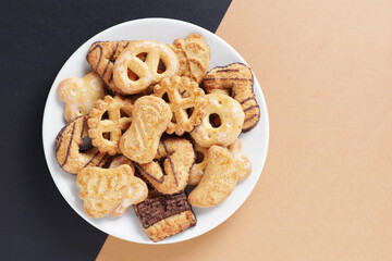 Assortment of biscuits