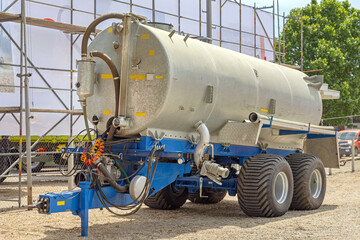 Naklejka premium Slurry Tank Trailer