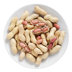 Peanuts on a plate
