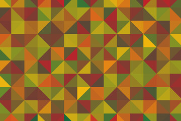 Random abstract pixel art, simple illustration. Mosaic texture. Triangular pixelation, abstract textured polygonal background.