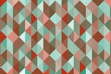 Fototapeta premium Multicolored pixel background. Abstract texture of triangles, mosaic pattern. Colorful geometric background