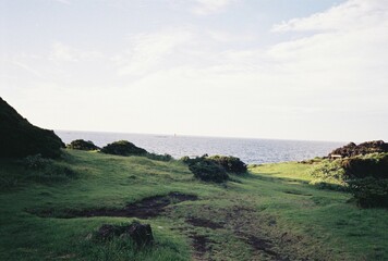 view of the coast of the island of island