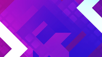 Fototapeta premium Pink Purple Blue triangle abstract digital Facebook web banner with Dimond and hexagon shape technology background and has space to wright
