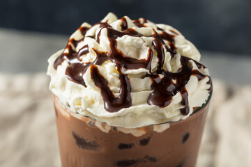 Cold Iced Mocha Coffee