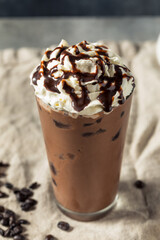 Cold Iced Mocha Coffee