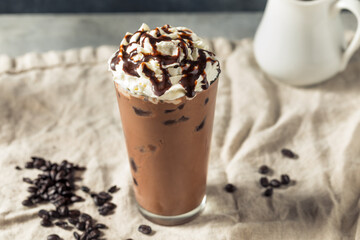 Cold Iced Mocha Coffee