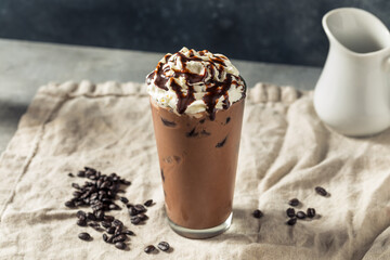 Cold Iced Mocha Coffee