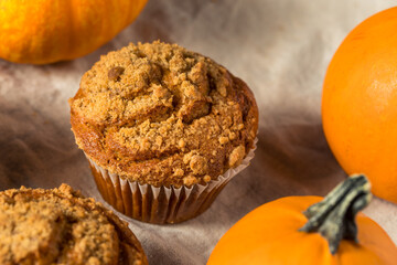 Homemade Pumpkin Spice Muffins