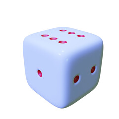 3d dice playing game 
