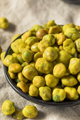 Homemade Japanese Wasabi Peas