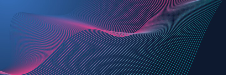 Quantum computer technologies concept. Futuristic blue circuit board background vector. Modern technology circuit board texture background design. Waves flow. Quantum explosion technology.