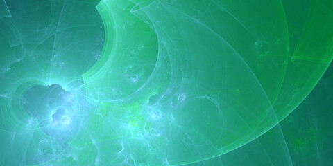 Hintergrund Motiv Fraktal für Design und Internet in grün