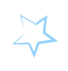 Niebieska gwiazdka