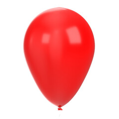 3d rendering illustration of a balloon with a string