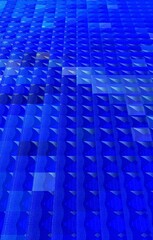 Fototapeta premium geometric shades of blue and turquoise textured design and patterns