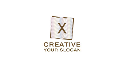 Modern letter X logo design. Business monogram, digital technology concept icon, company. Modern Letter Template Vector Illustration.