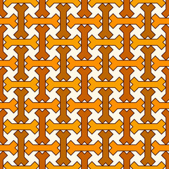 Tribal wallpaper. Seamless image. Ethnic ornament. Folk pattern. Geometric backdrop. Mosaics motif. Grid background. Digital paper. Textile print. Abstract web illustration. Vector work.