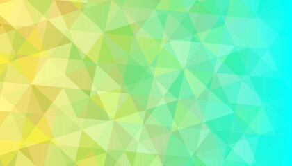 Geometric bright abstract background. Crumpled paper. Background design for magazine, book, banner. Vector.