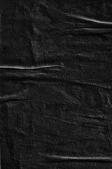 Old black white paper background creased crumpled surface torn ripped posters grunge texture backdrop  