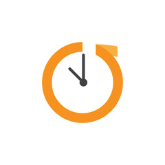 clock logo icon