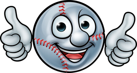 Baseball Ball Mascot