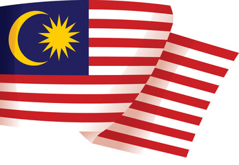 National flag icon cartoon vector. Country day. Asian card