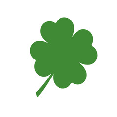 four leaf clover - vector icon	