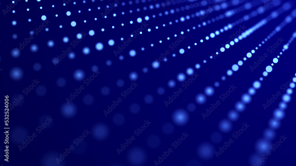 Poster abstract digital background science technology networks big data link 3d rendering.