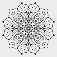 Luxury ornamental mandala design background decoration