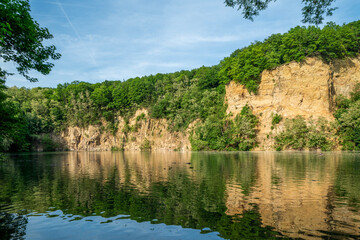 Dornheckensee in Bonn in summer