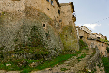 Fototapeta na wymiar Borgo medievale di Capestrano.Abruzzo, Italy