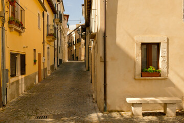 Borgo medievale di Capestrano.Abruzzo, Italy