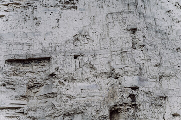 Rocky textured mountains