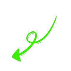 Fototapeta na wymiar arrow symbol transparent png