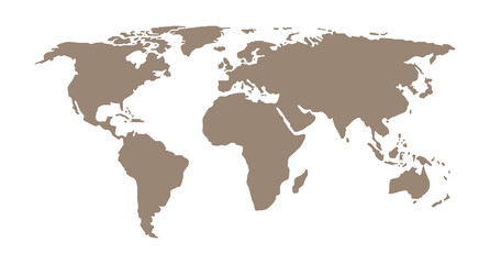Fototapeta na wymiar Worldmap. World map icon