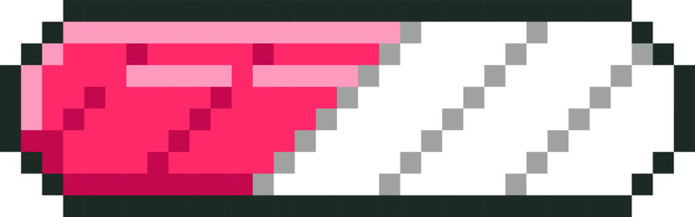 Pixel indicator icon. Vector illustration