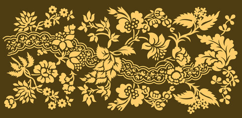 Vector Motif Design, Floral design 