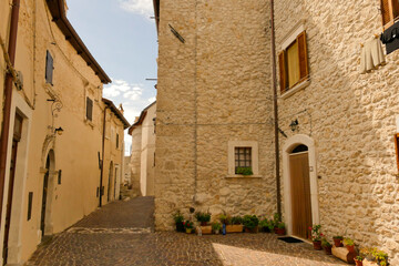 Borgo medievale di Montalto.Abruzzo, Italy