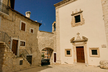 Borgo medievale di Montalto.Abruzzo, Italy