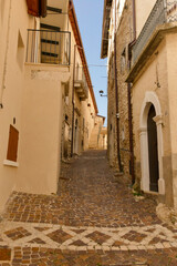 Fototapeta na wymiar Borgo medievale di Montalto.Abruzzo, Italy