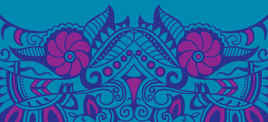 Vector Motif Design, Floral design 