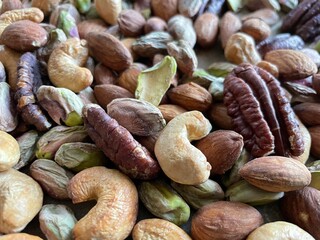 nuts and dried fruits