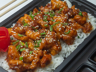 orange chicken