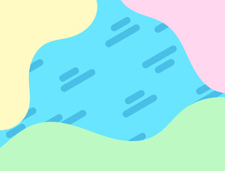 Simple Abstract Gradient Colored Geometric Background Can Be Used as Tech Background or Social Media Design