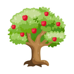 A tree flat vector download 