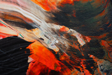 abstract background in acrylic paints	