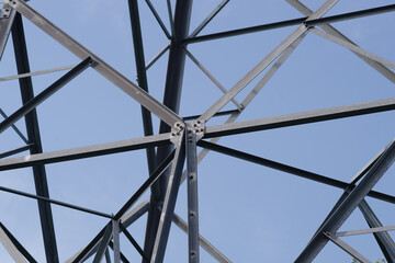 Metal structure abstract