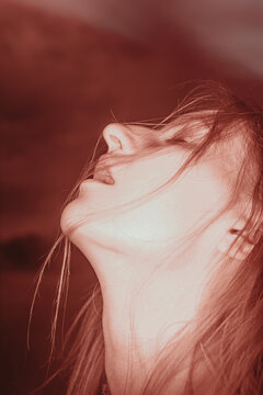 Sensual woman portrait 